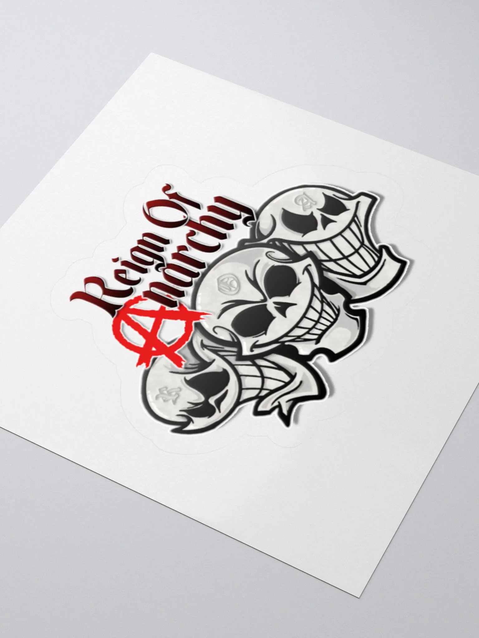 Reign Of Anarchy - Kiss Cut Stickers product image (3)