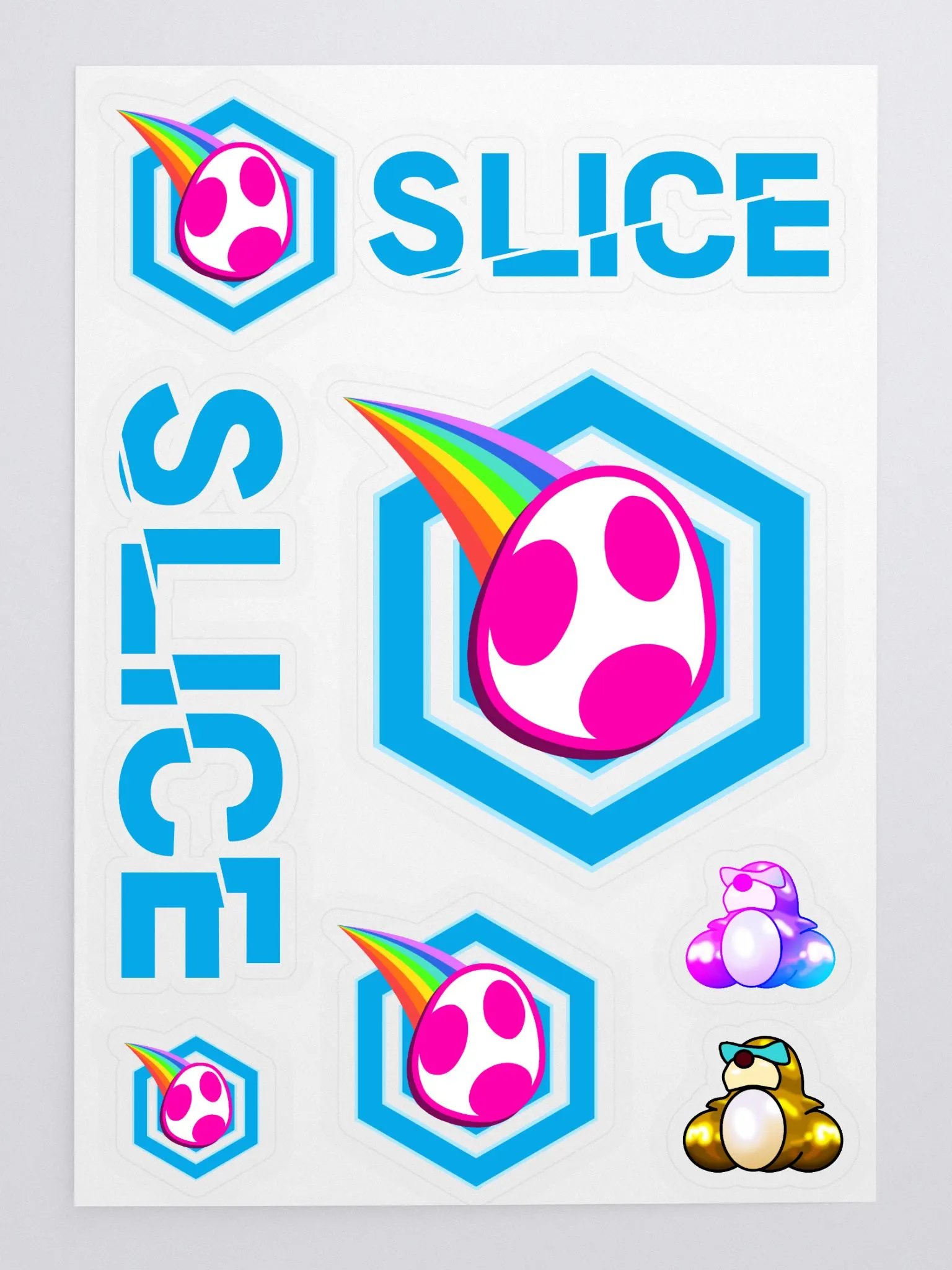 SLICE Sticker Sheet product image (1)