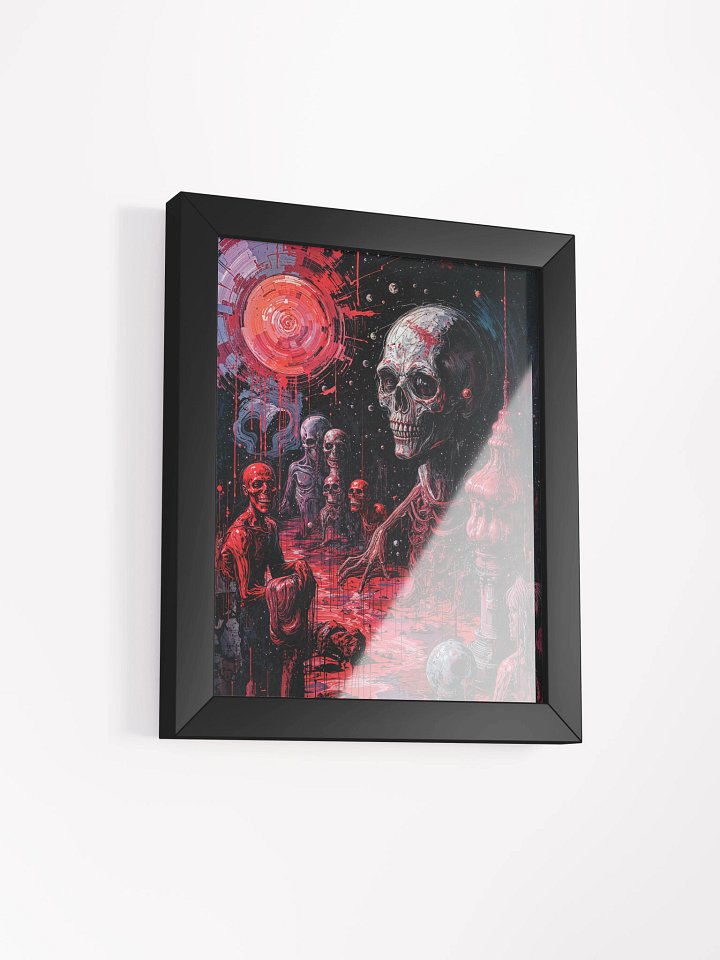 Red Orbit of the Damned Framed Print product image (12)