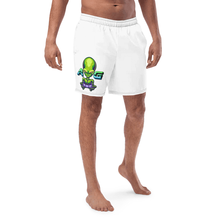 AUXgaming Galactic All-Over Swim Trunks product image (1)