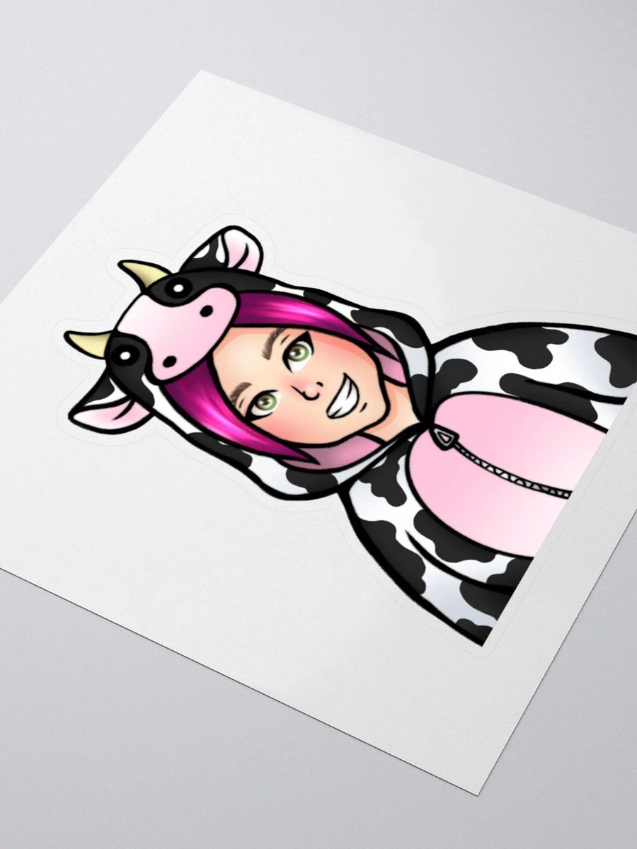 Plain Fuchsia Sticker product image (7)