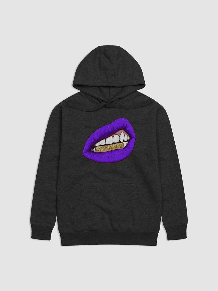 Purple Lips Jiggy Grill Hoodie product image (2)