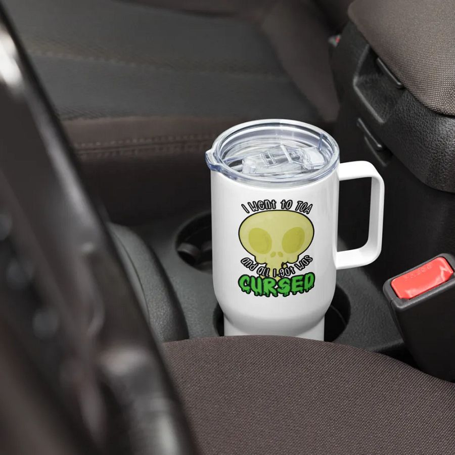 All I Got Was Cursed - Rogue - Travel Mug w/Handle product image (7)