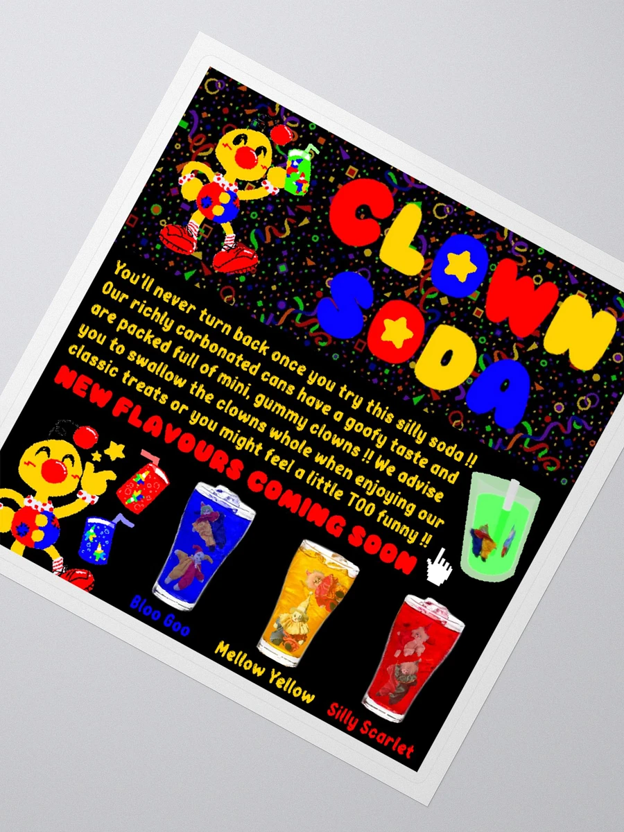 Clown Soda Website Sticker product image (4)