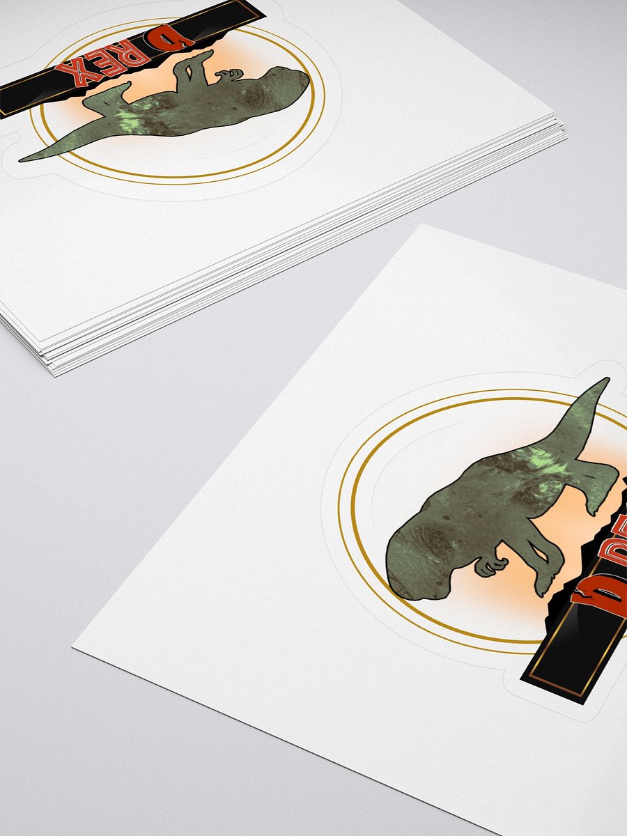 D REX Kiss Cut Stickers product image (4)