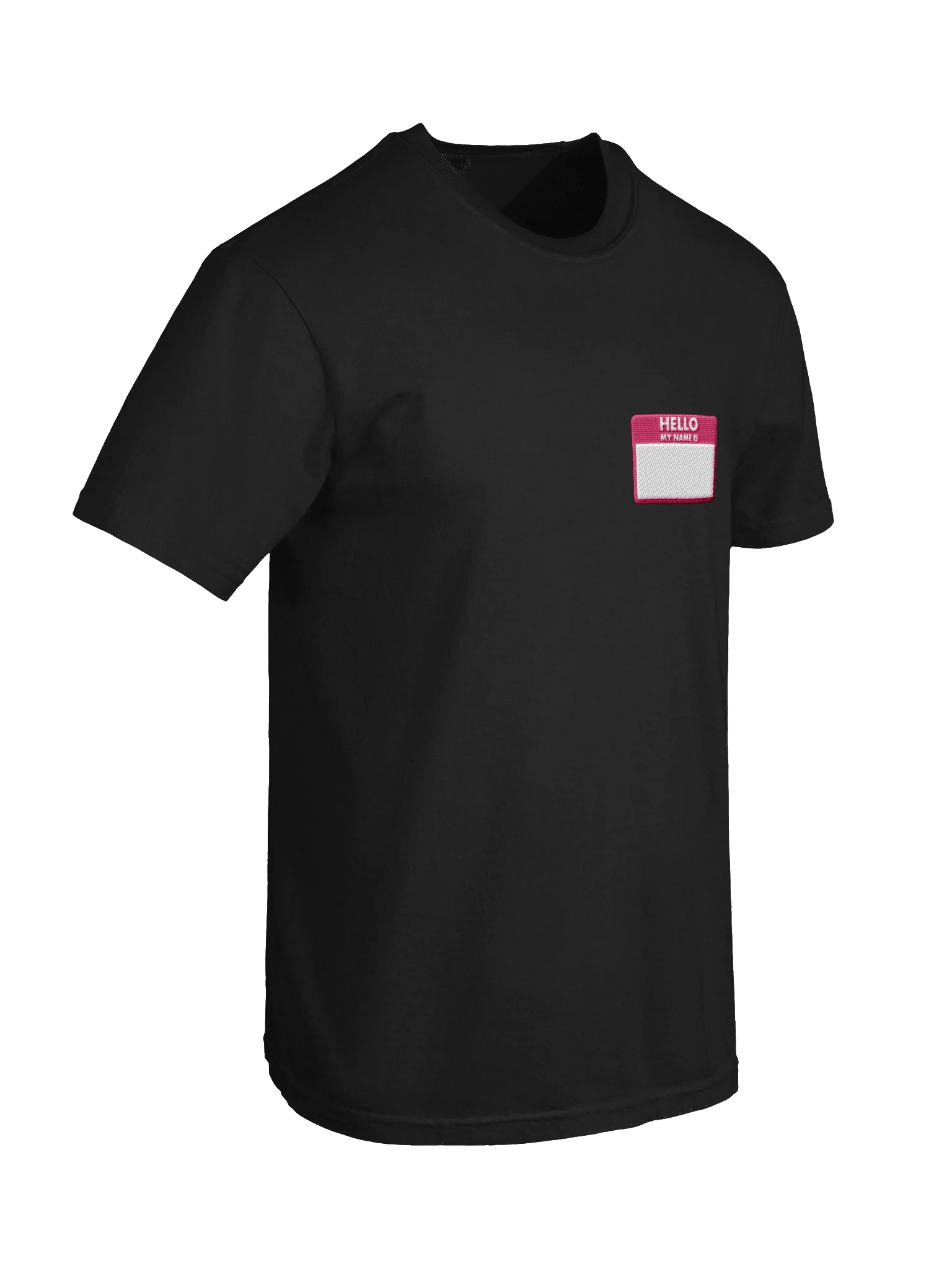 Name Tag Tee: Pink Block product image (8)