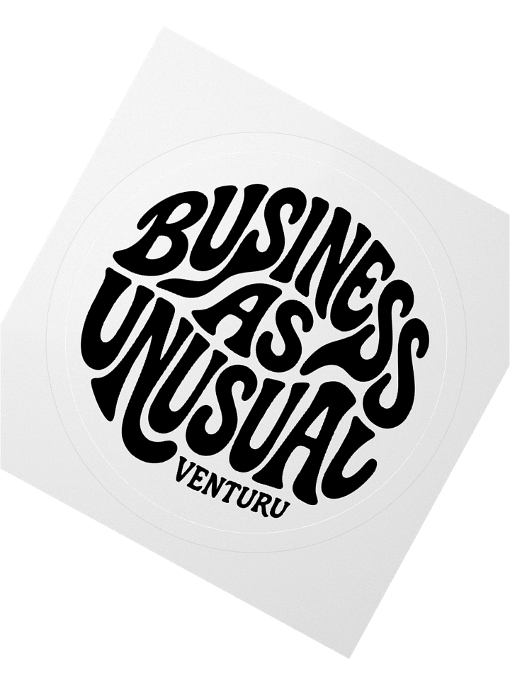 Business as Unusual Sticker product image (6)