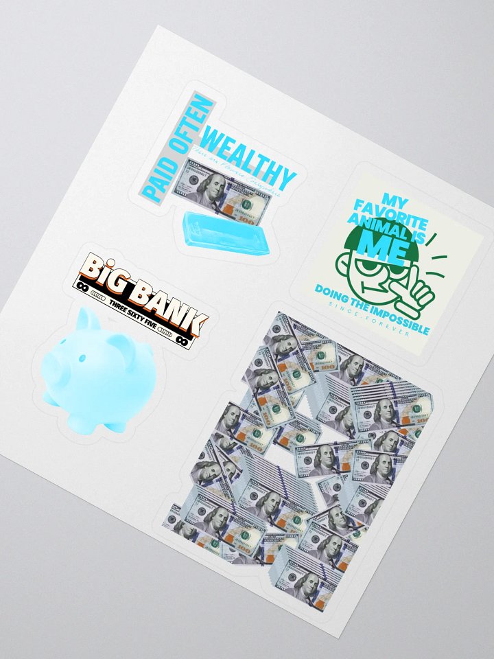 Diamond Blue Infinite Riches Sticker Collection product image (2)