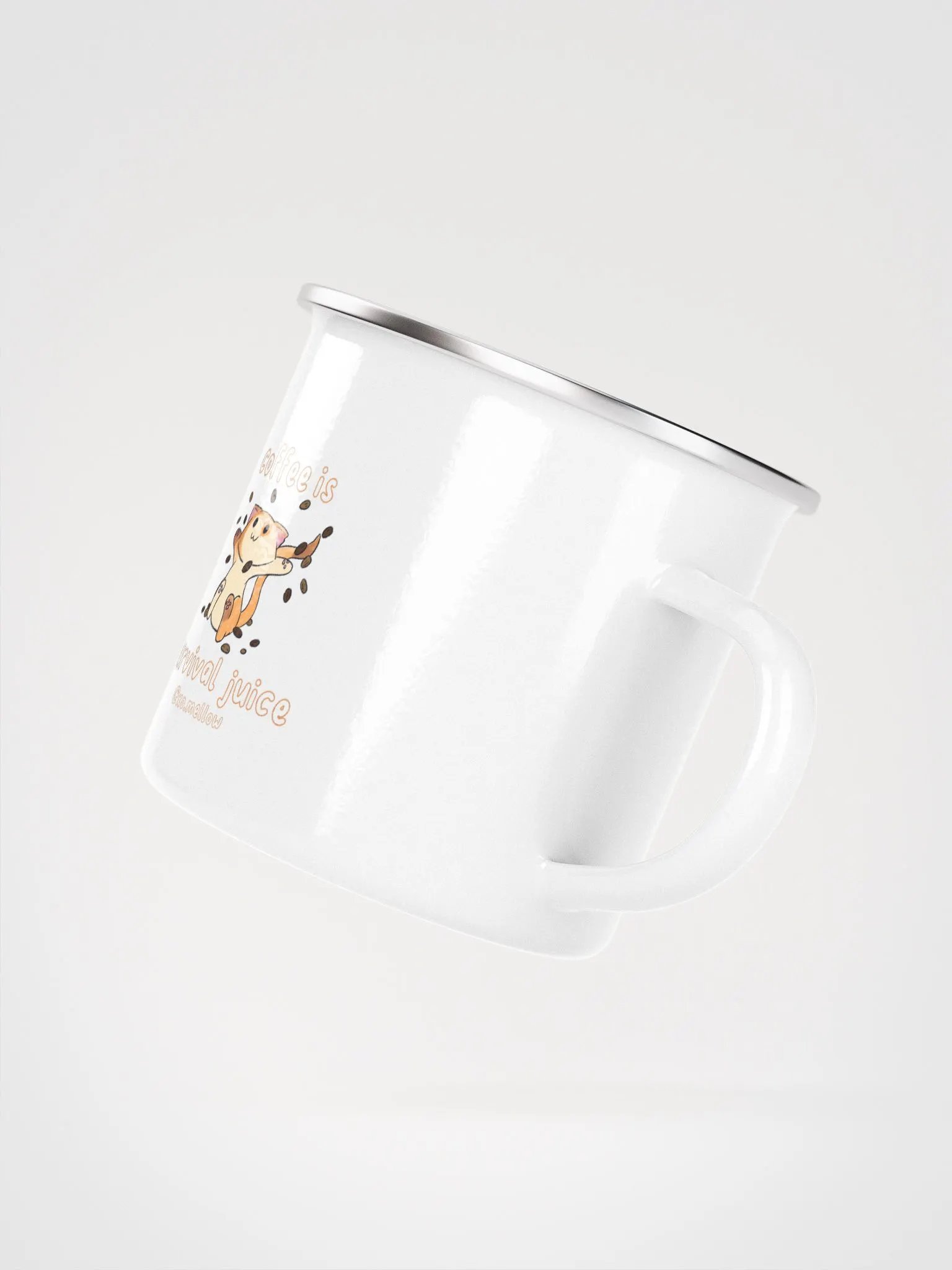 Mellow's Coffee Beans Enamel Mug product image (3)