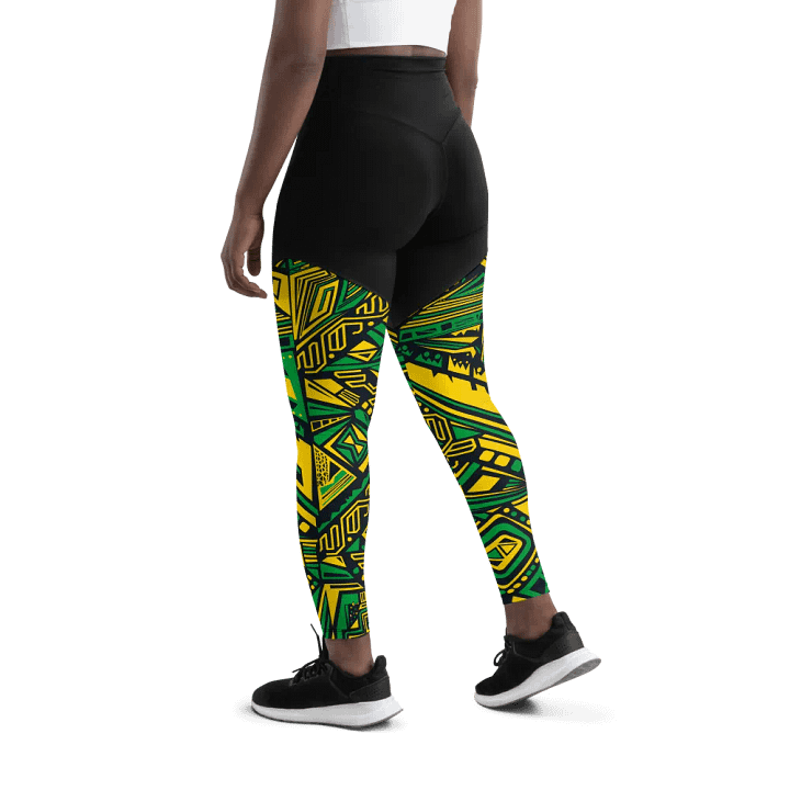 JAMAICA AZTEC PRINT LEGGIGS product image (1)