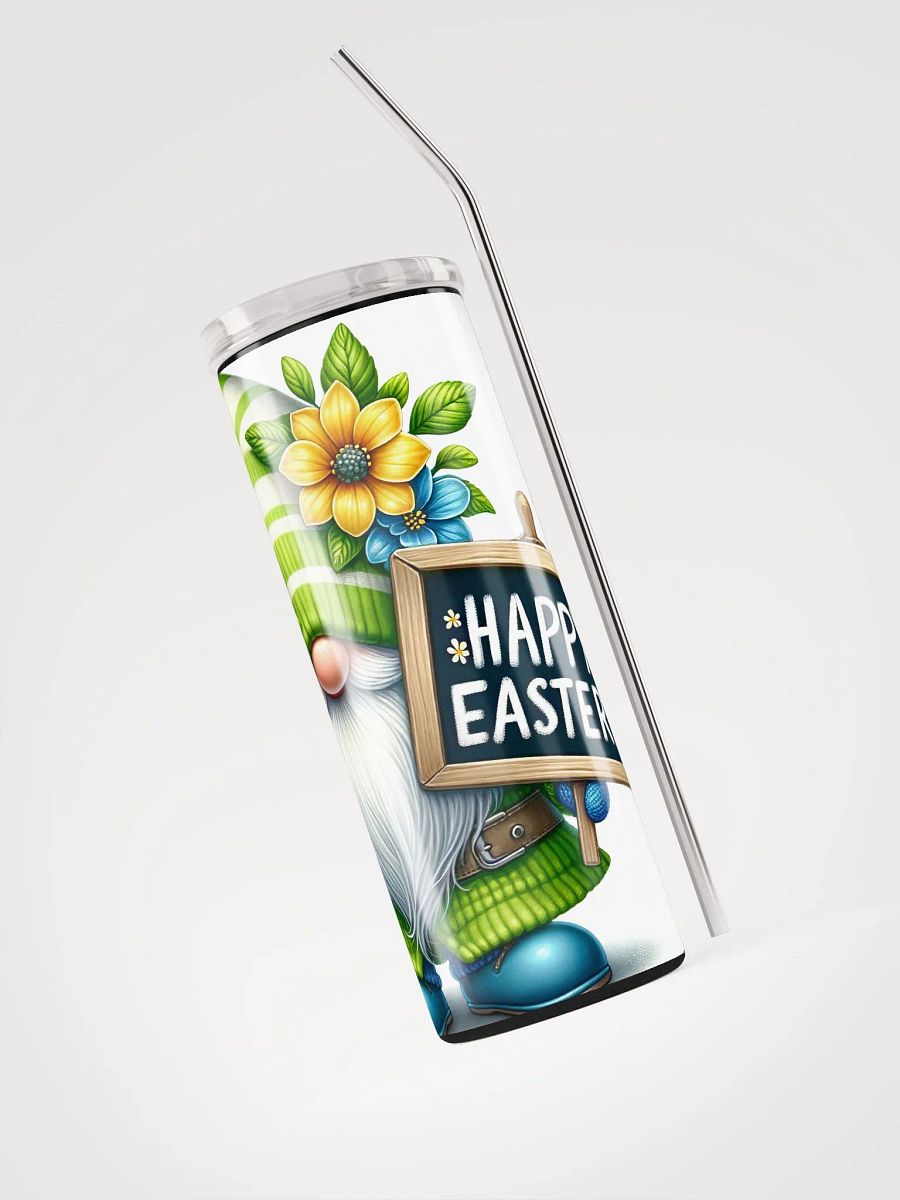 Whimsical Easter Gnome Stainless Steel Tumbler product image (6)