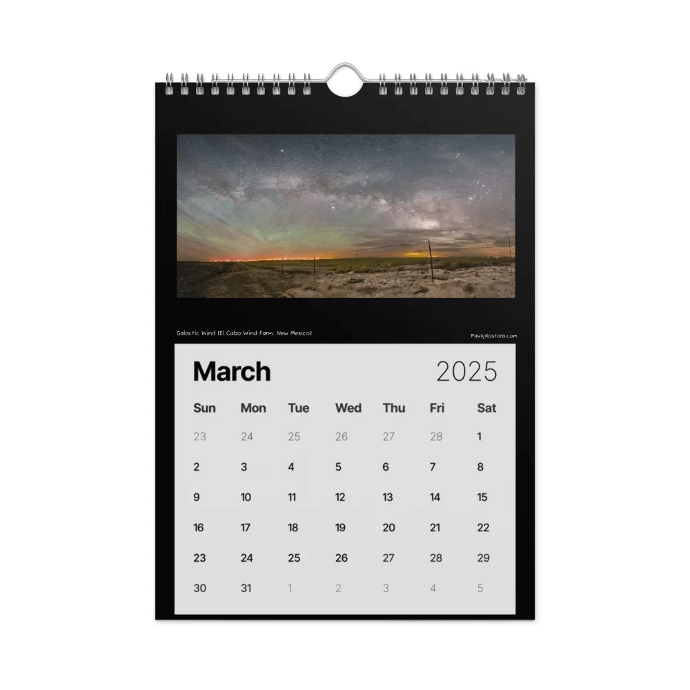 New Mexico Nights 2025 Calendar product image (4)