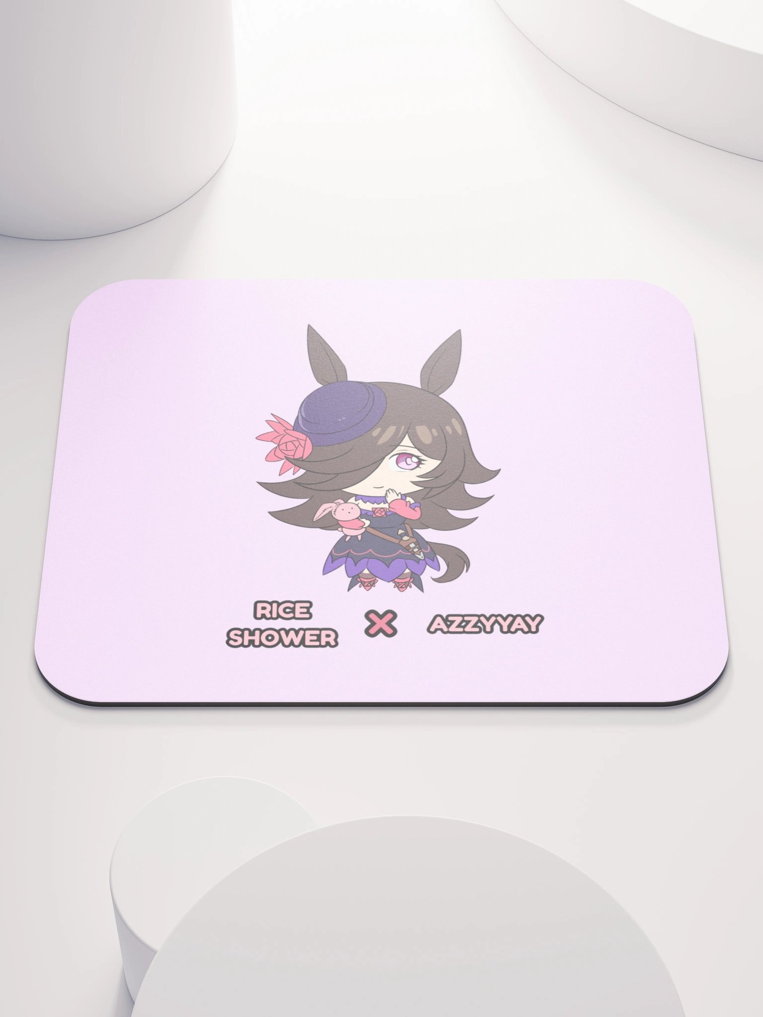 Rice Shower x Azzy Mousepad product image (1)