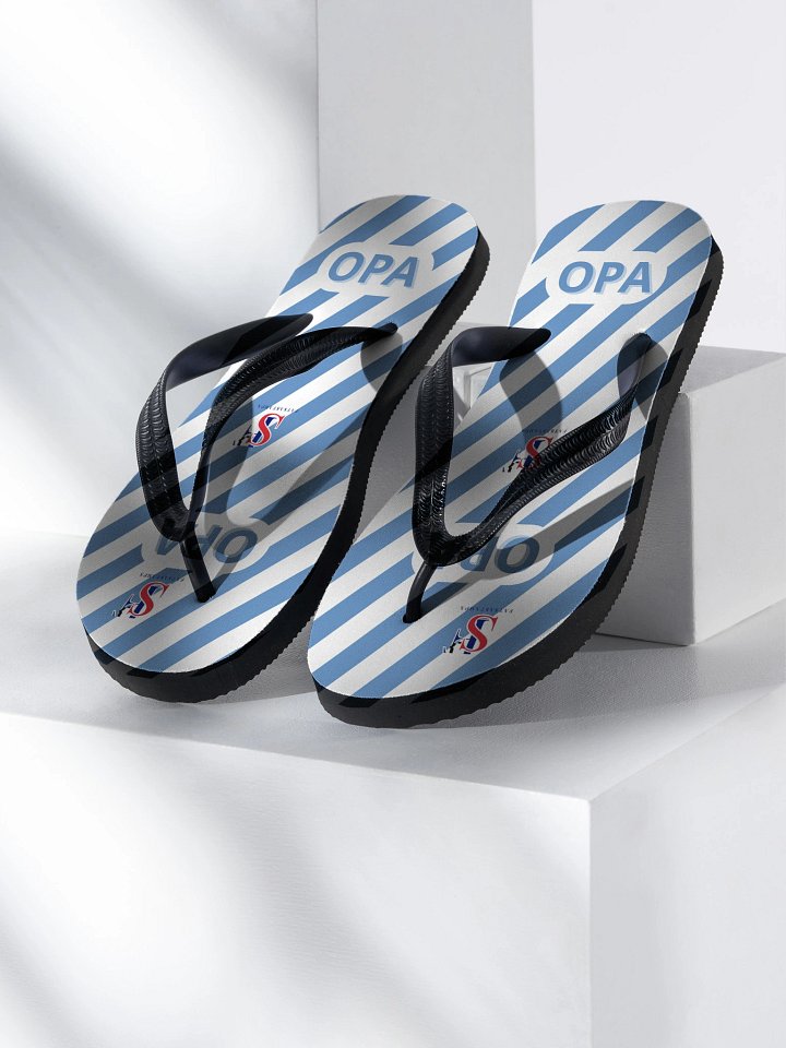 OPA Diagonal Stripe Flip-Flops product image (1)
