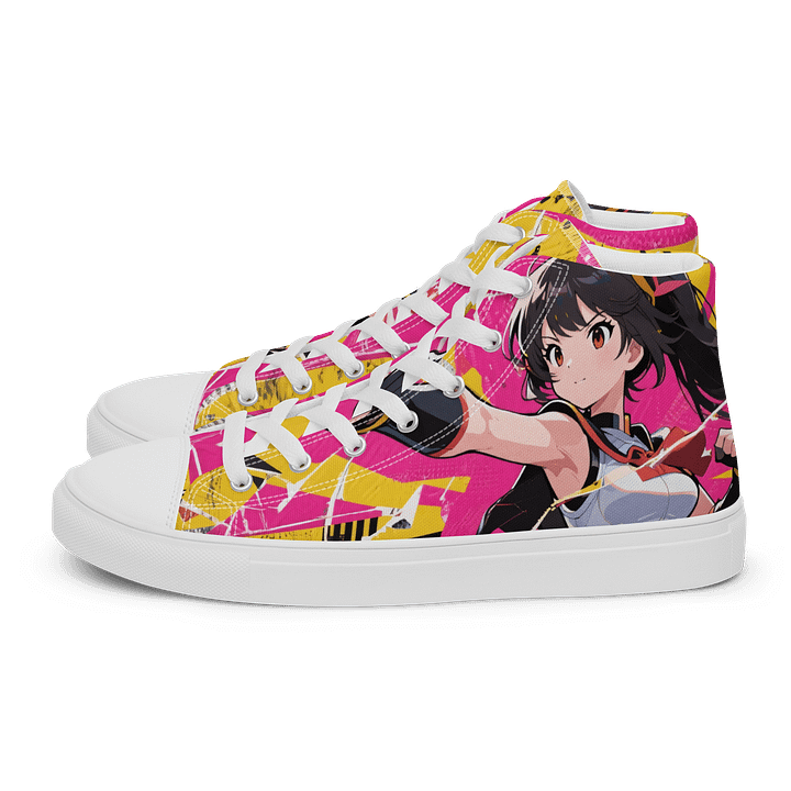 Dynamic Anime Fighter Canvas High Tops product image (1)