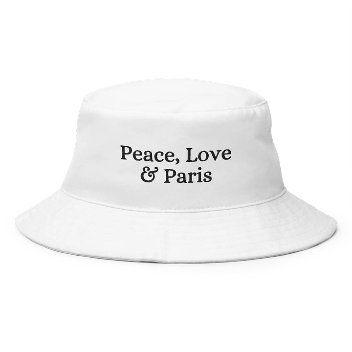 Peace, Love and Paris Bucket Hat product image (1)