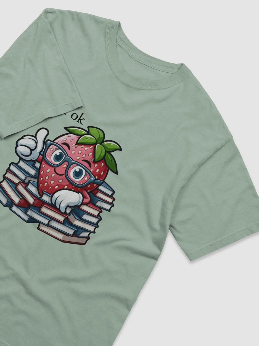 Smiling Strawberry Bookworm T-Shirt product image (15)