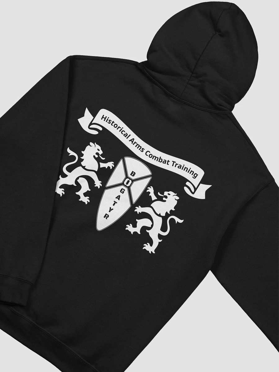 Classic Hoodie - white HACT logo on back product image (4)