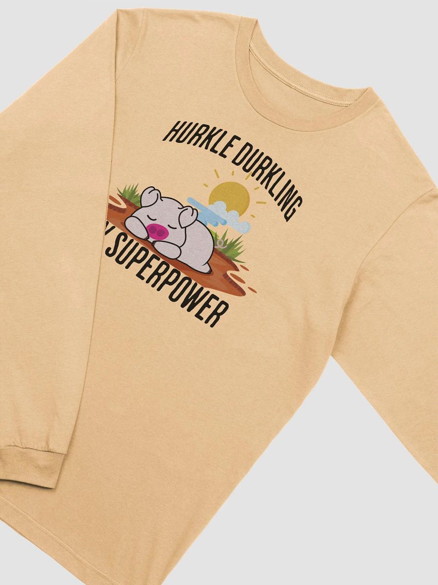 Hurkle Durkling My Superpower Scottish slang lazy piggy design product image (9)
