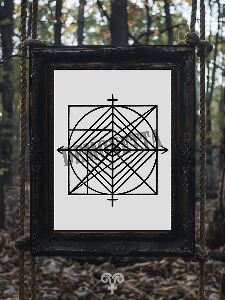 PROTECTION SIGIL to break a curse & banish bad luck! product image (1)