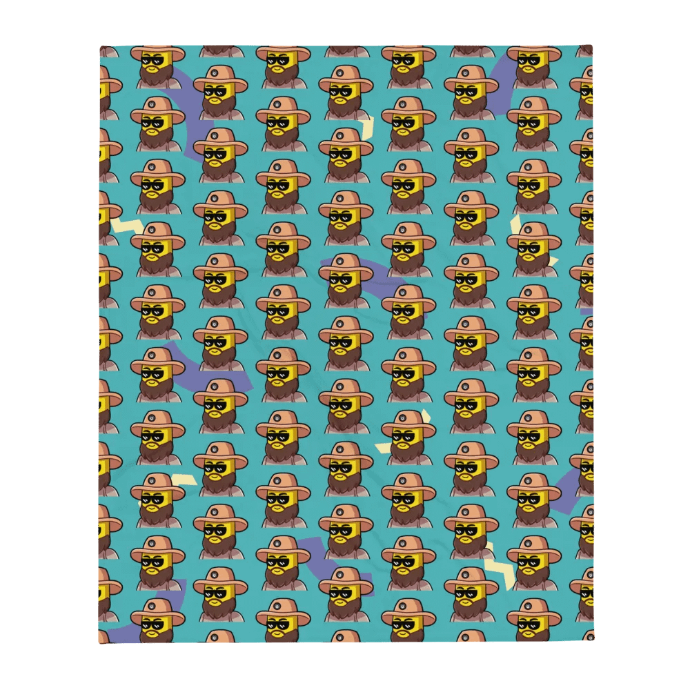 BT Logo Throw Blanket product image (1)