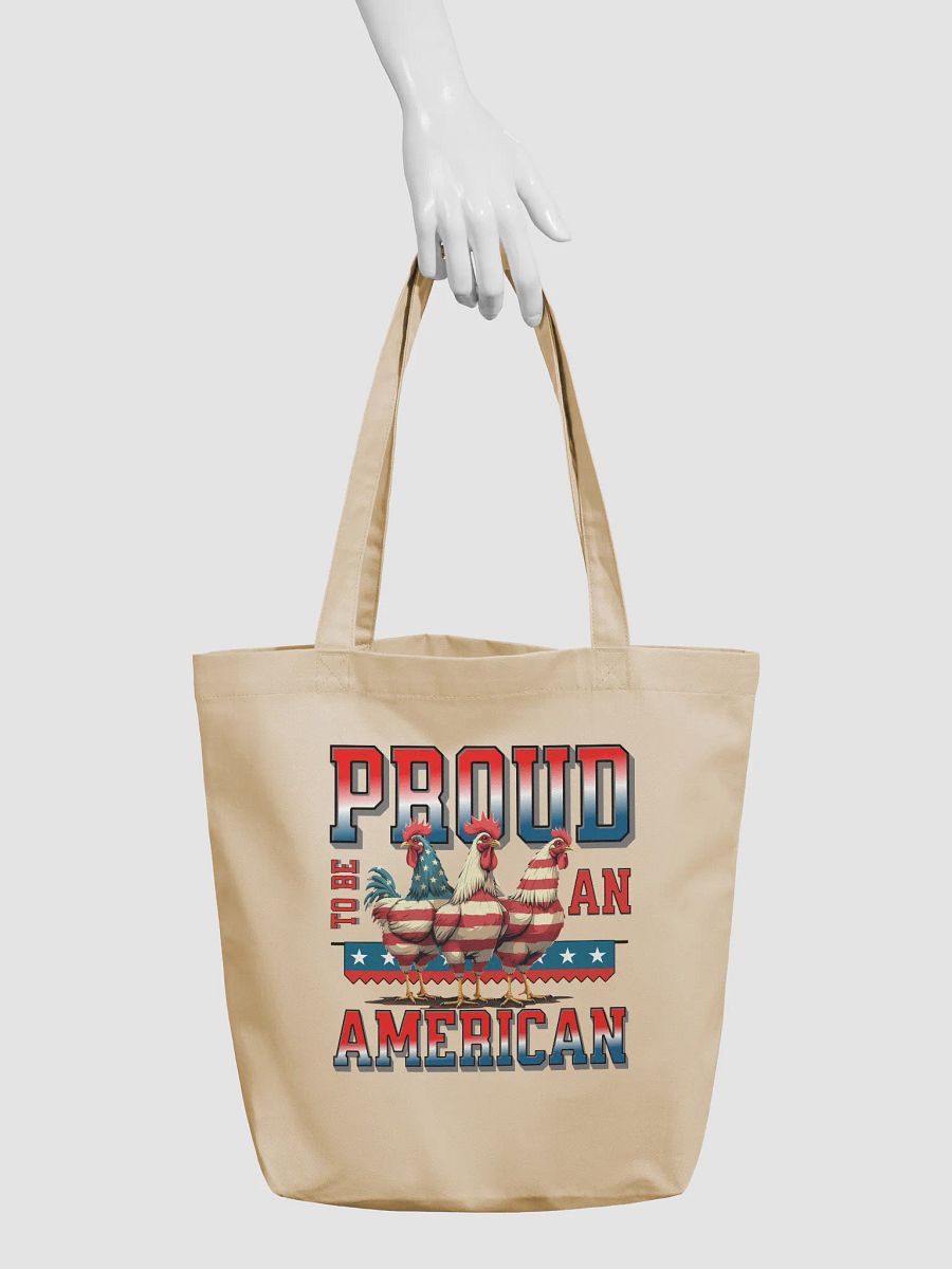 Proud To Be An American Rooster Eco Tote product image (6)