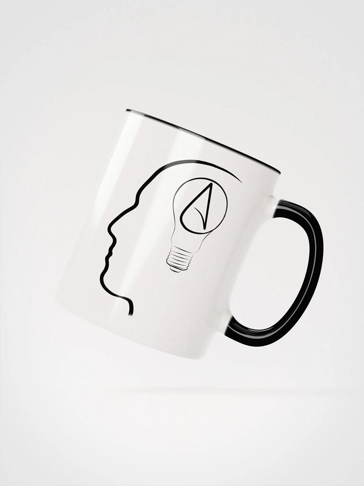 The Thinking Atheist logo mug (white) product image (2)