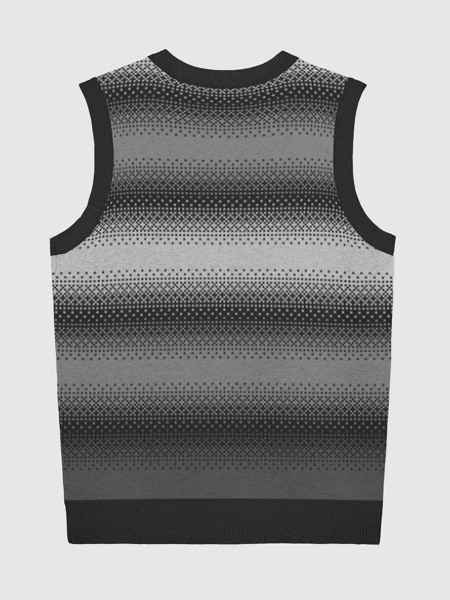 Customizable Jacquard V-Neck Vest product image (8)