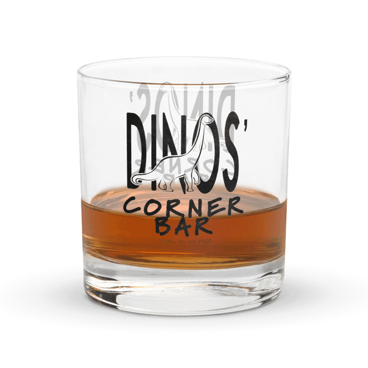 Dinos' Corner Bar Whisky Glass product image (2)
