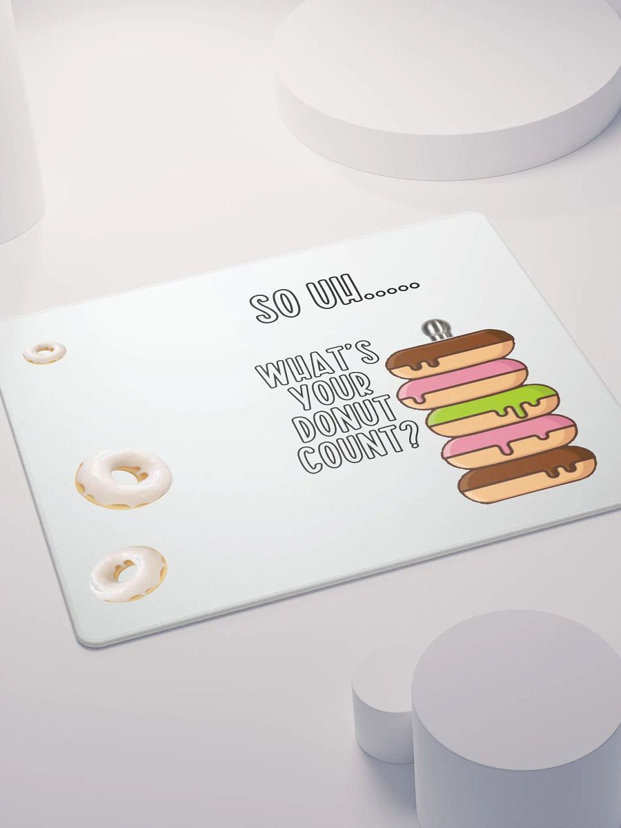 Donut Count Mousepad product image (4)
