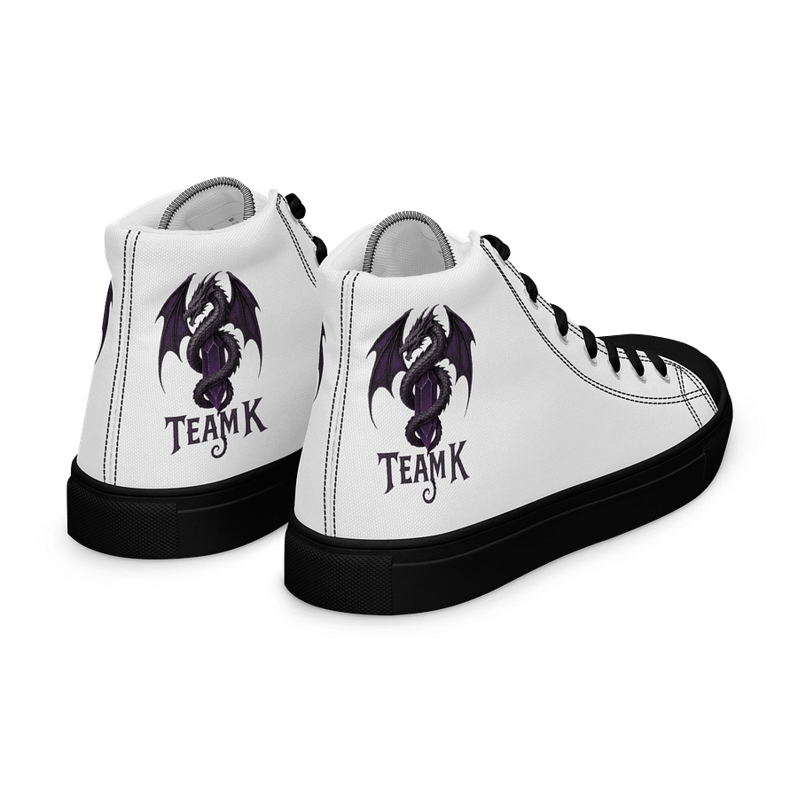 Team K V-4 Women's High Top Canvas Shoes product image (7)