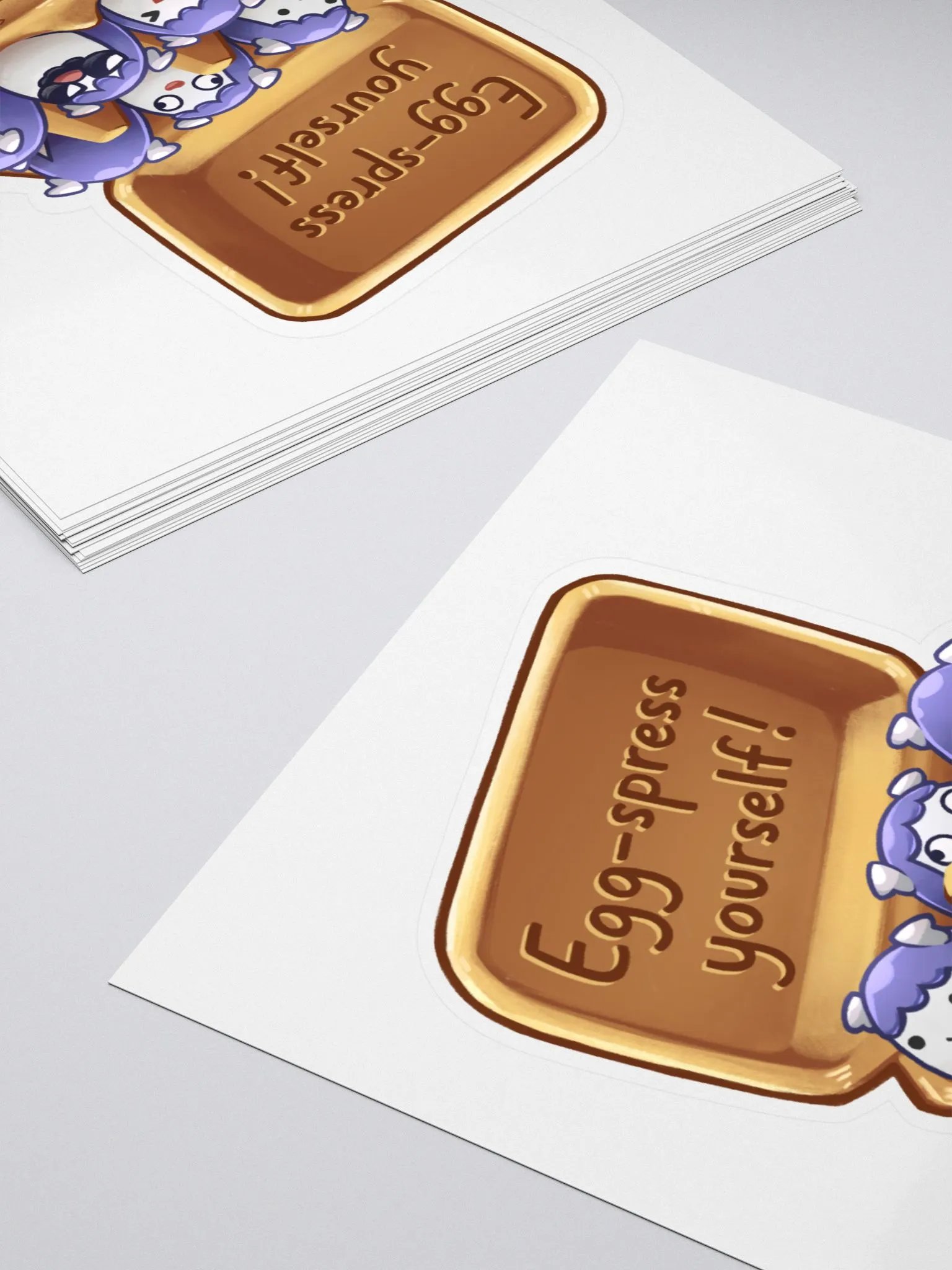 Egg-spress Yourself GravyEgg Sticker product image (4)
