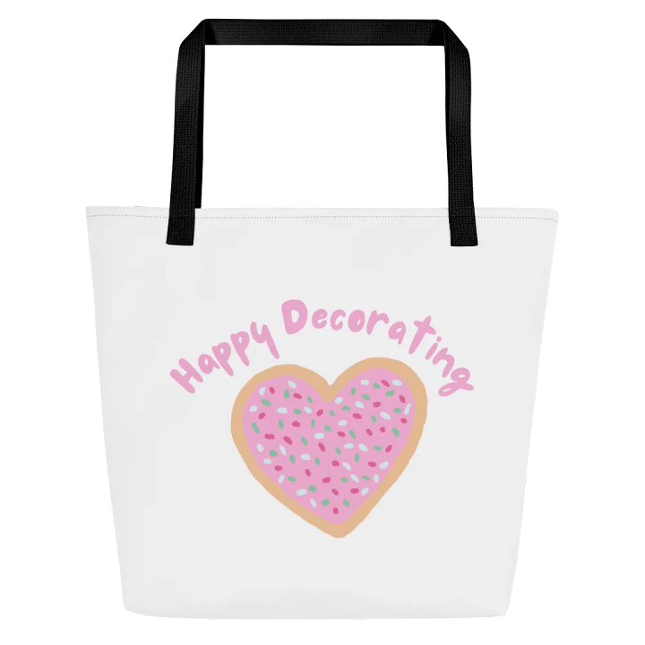 Happy Decorating Tote Bag product image (1)