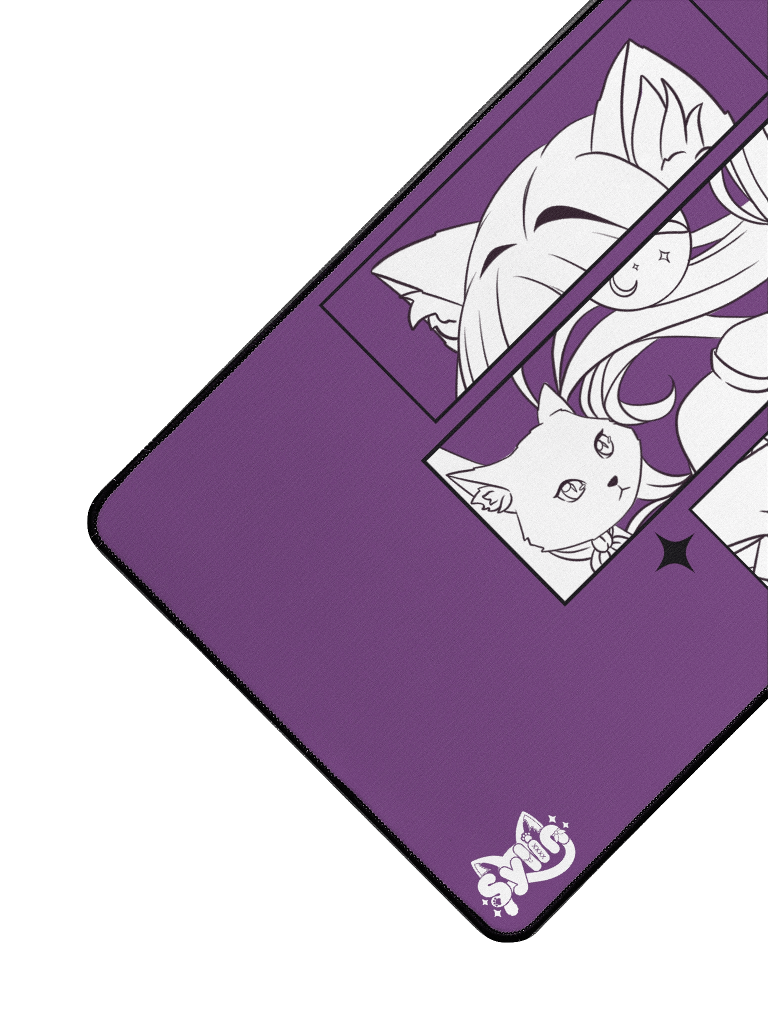 Mystic Cat Trio Desk Mat product image (3)