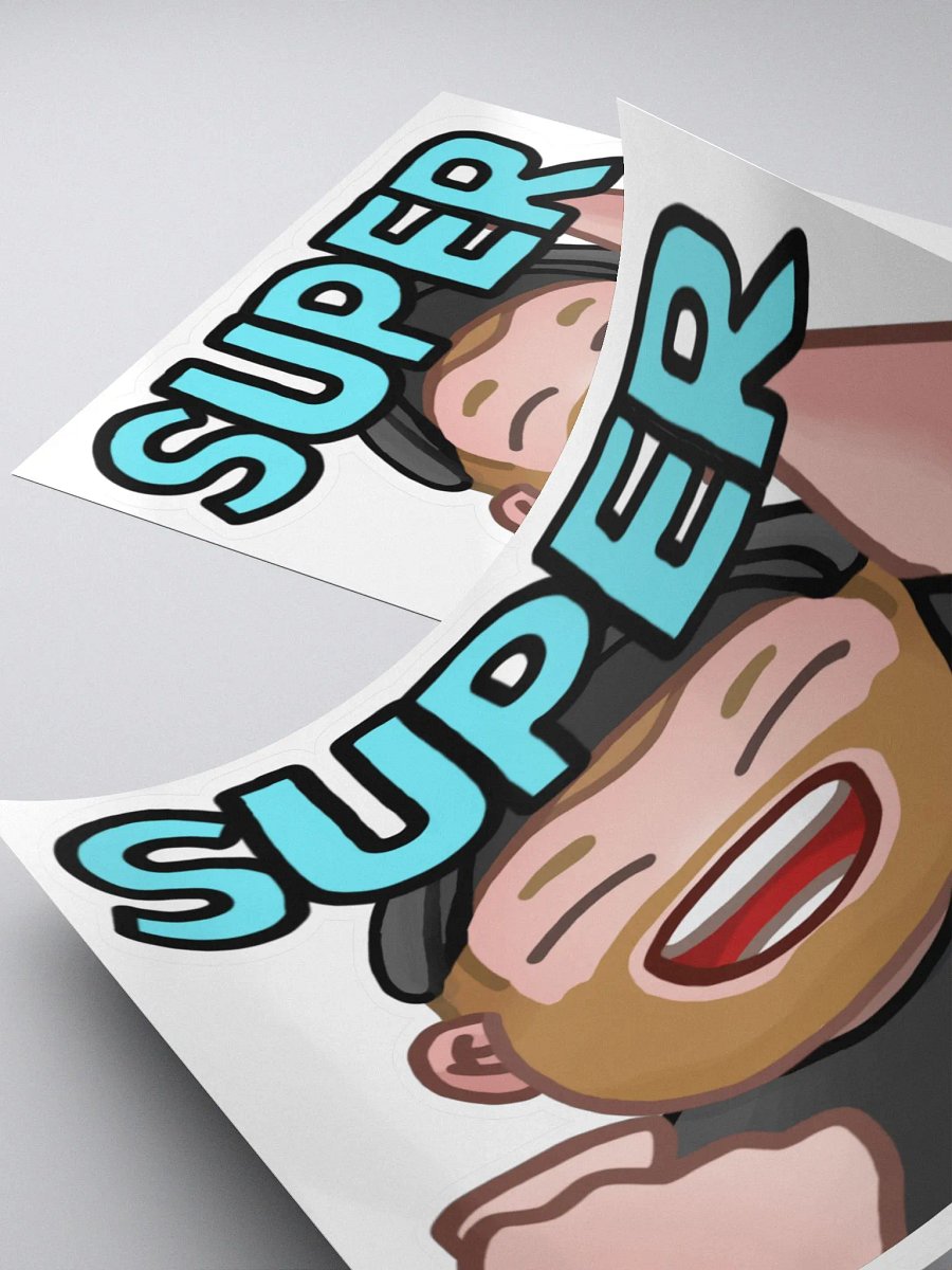 Super Logo sticker product image (4)