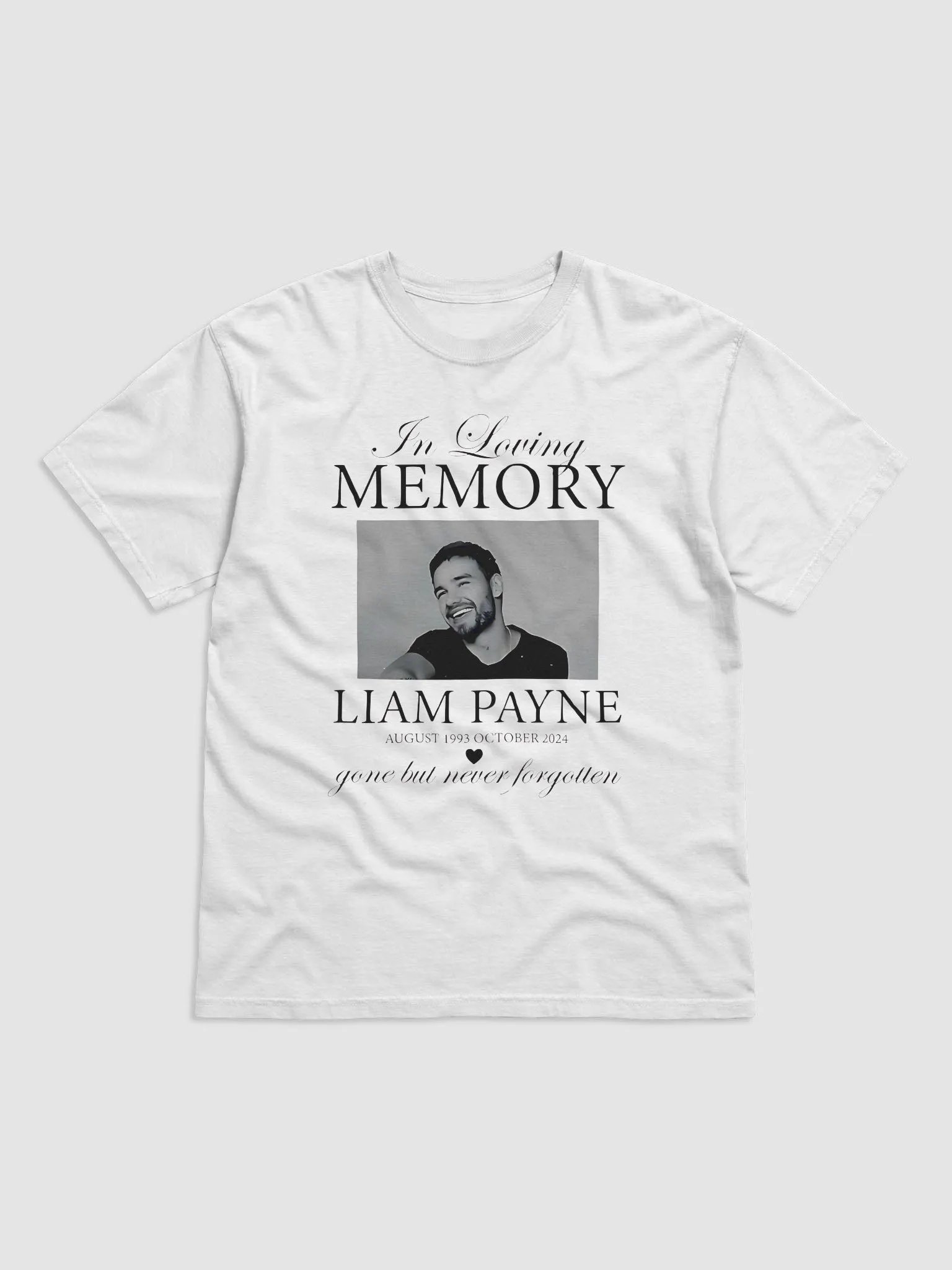 In loving memory of Liam Payne gone but never forgotten shirt product image (2)