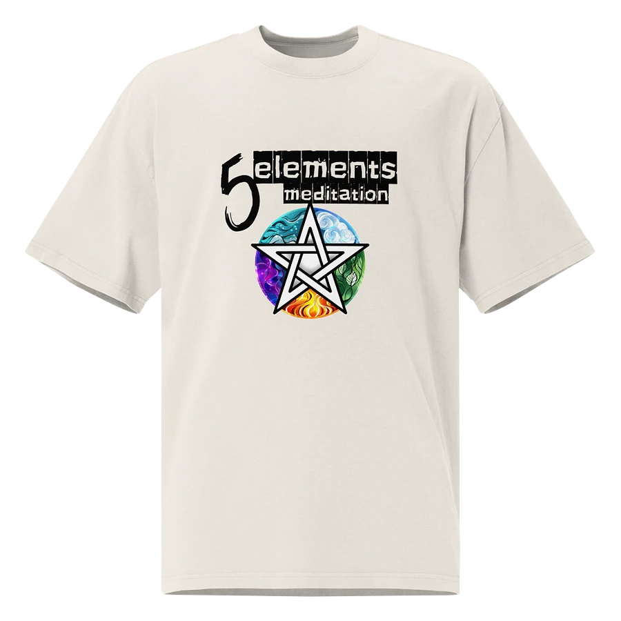 5 Elements Oversized Premium T-Shirt product image (10)