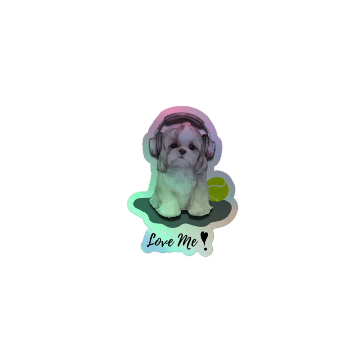 Groovy Pup Holographic Sticker Pack product image (1)