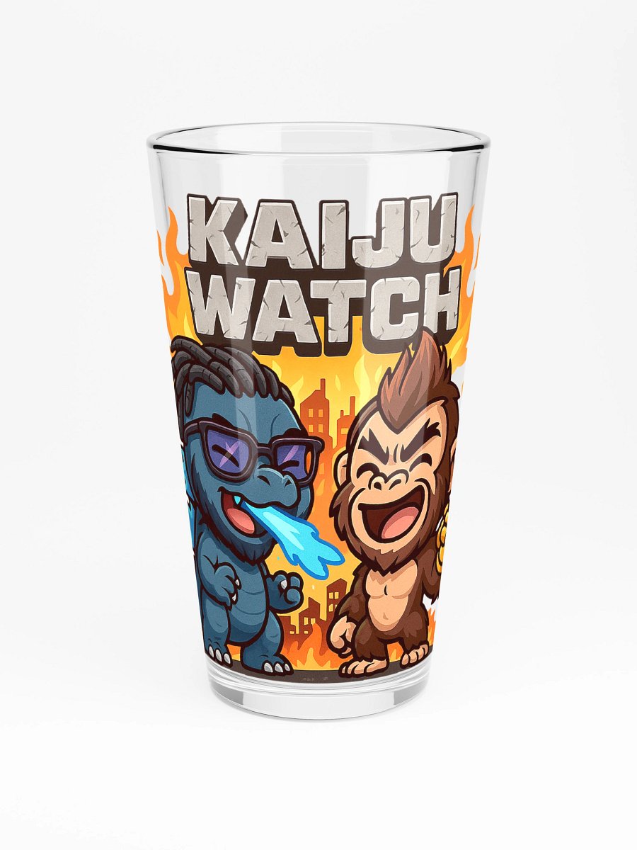 Kaiju Watch: Urban Clash Shaker Pint Glass product image (3)