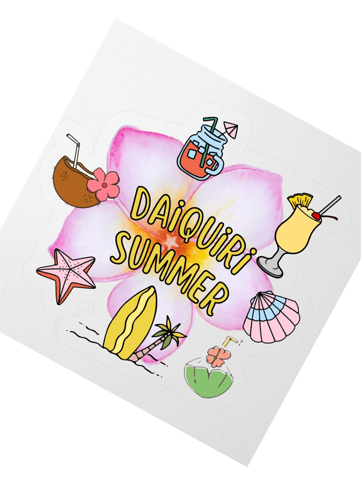 DAIQUIRI SUMMER POLLY POCKET PLUMERIA STICKER product image (4)
