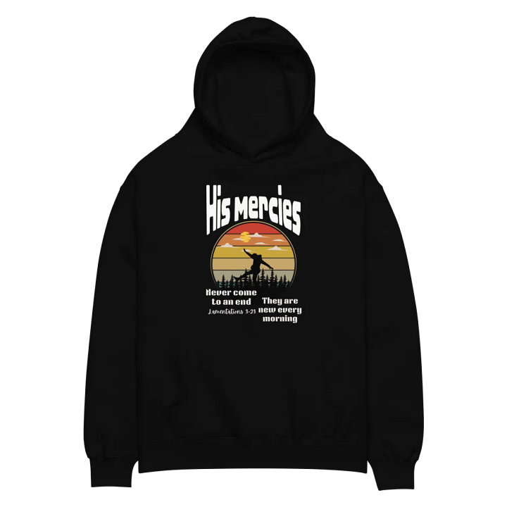 His Mercies Are Ever New Oversized hoodie product image (1)