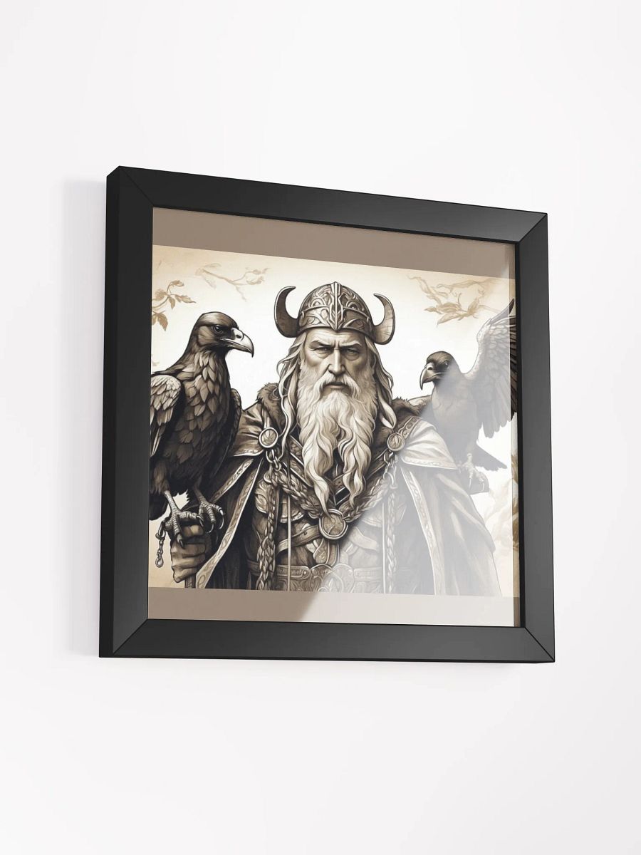 “Odin’s Watch: Huginn & Muninn Framed Legacy Art” product image (25)