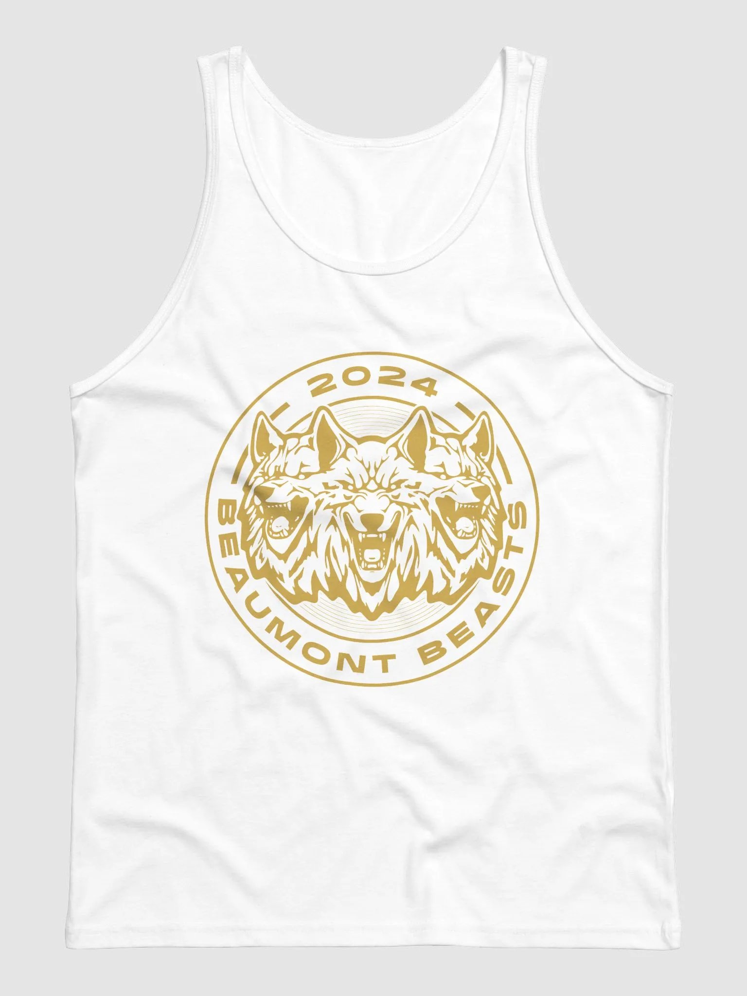 Beaumont Beasts White Singlet product image (1)