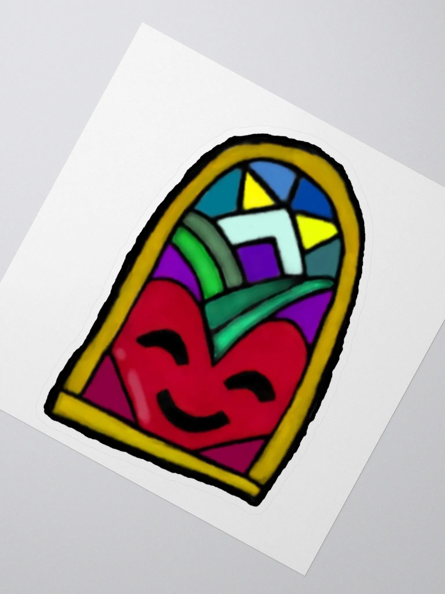 Joyful Heart Kiss Cut Stickers product image (5)