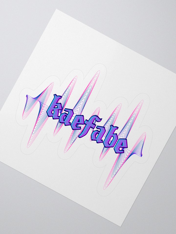 Kaefabe Sticker product image (4)