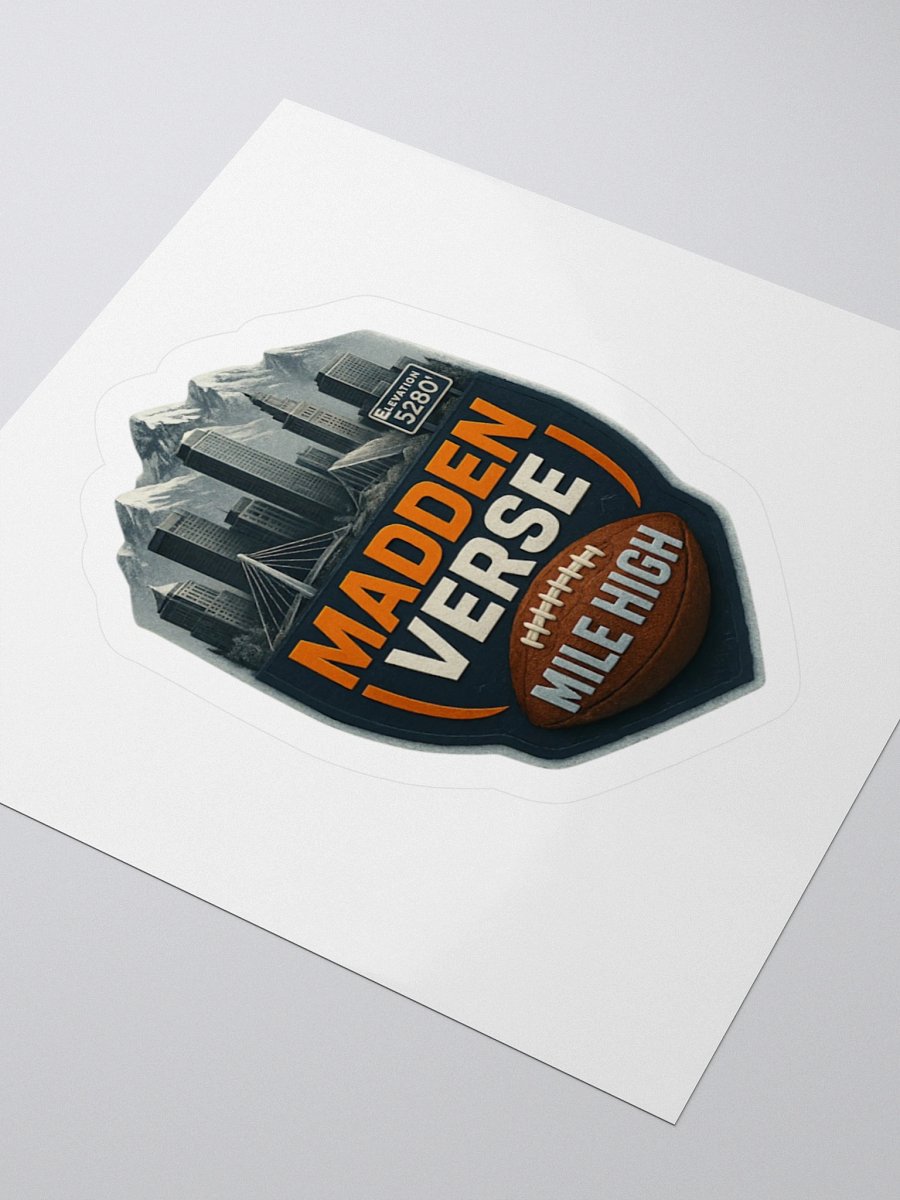 MILE HIGH MADDEN VERSE STICKER product image (3)