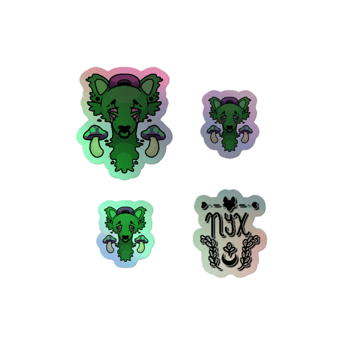 "Bad Trip" Holographic Stickers product image (2)