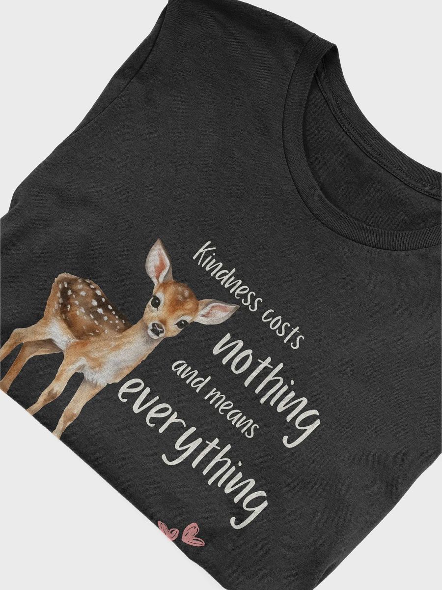 Kindness Costs Nothing Tee - Black product image (4)