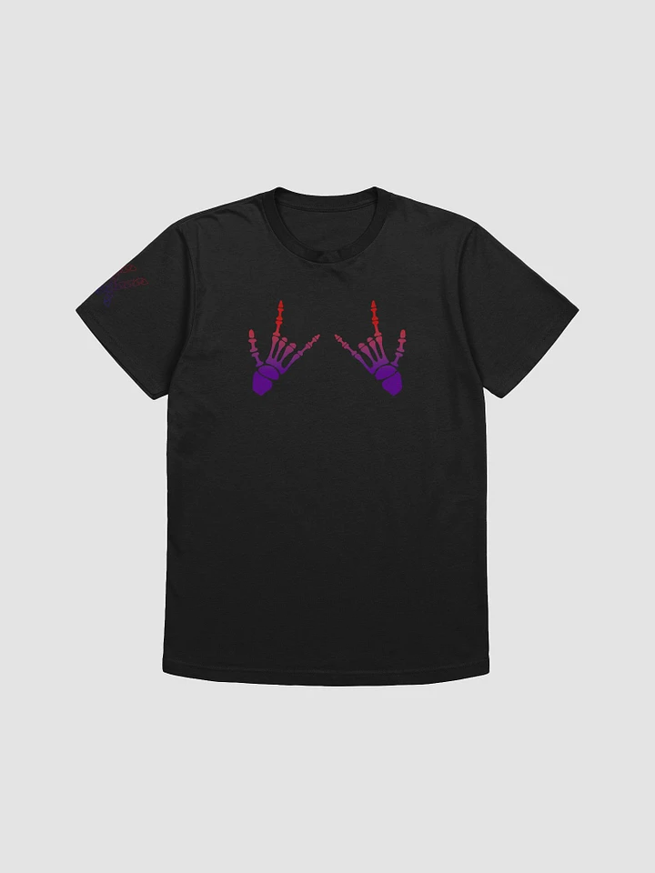 [Red/Purple] Bone Hands Let's Go Supersoft T-Shirt product image (1)