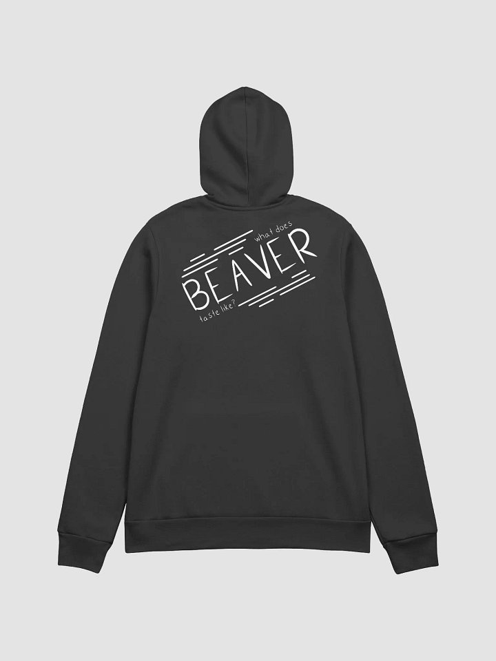 JESTER BEAVER HOODIE (WHITE TEXT) product image (7)